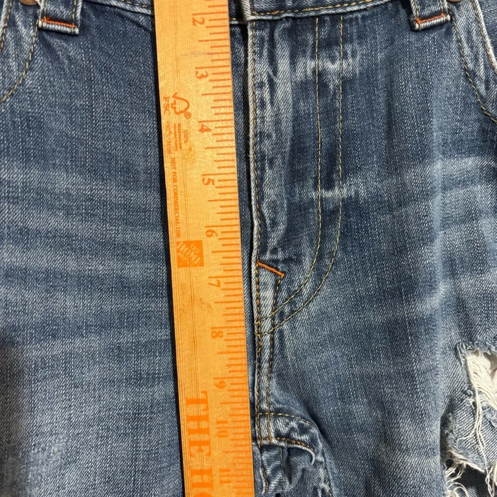 True Religion size 36 Ripped Denim Jeans